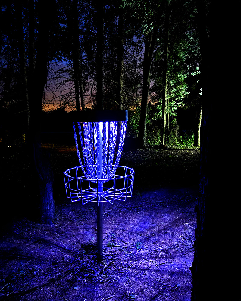 Dr. Glow - Glow In The Dark Disc Golf Experience at Albion Hills Conservation Area