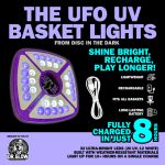 UFO UV Disc Golf Basket Lights - Image 2