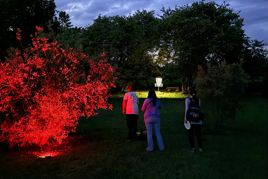 A photo from the first GLOWLOT event in June 2026