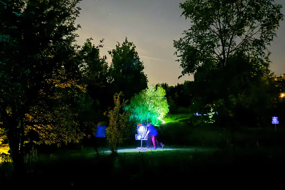 A photo from the first GLOWLOT event in June 2026
